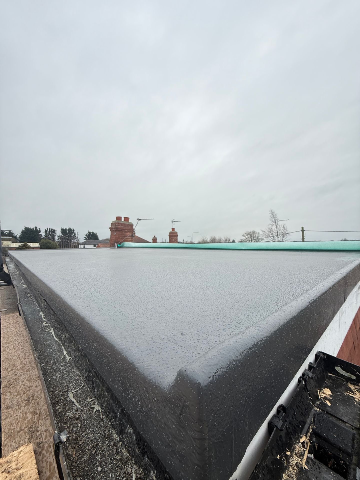 GRP flat roof by JDL Roofing