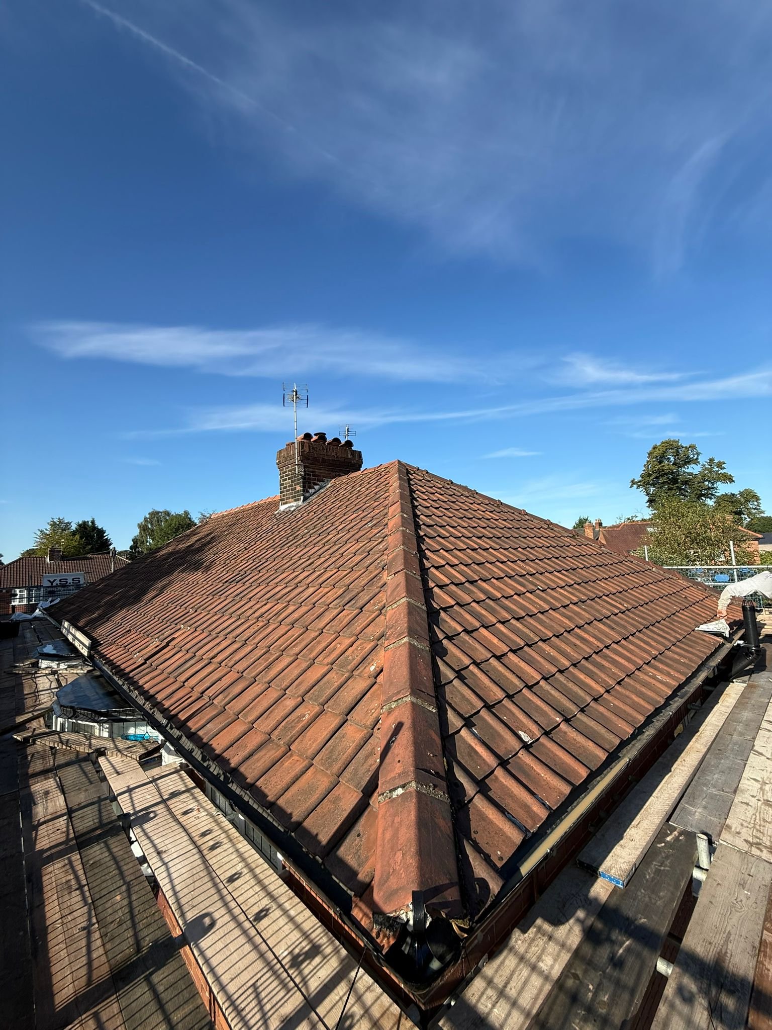 Hunters Way roof replacement: before view 1 of 5