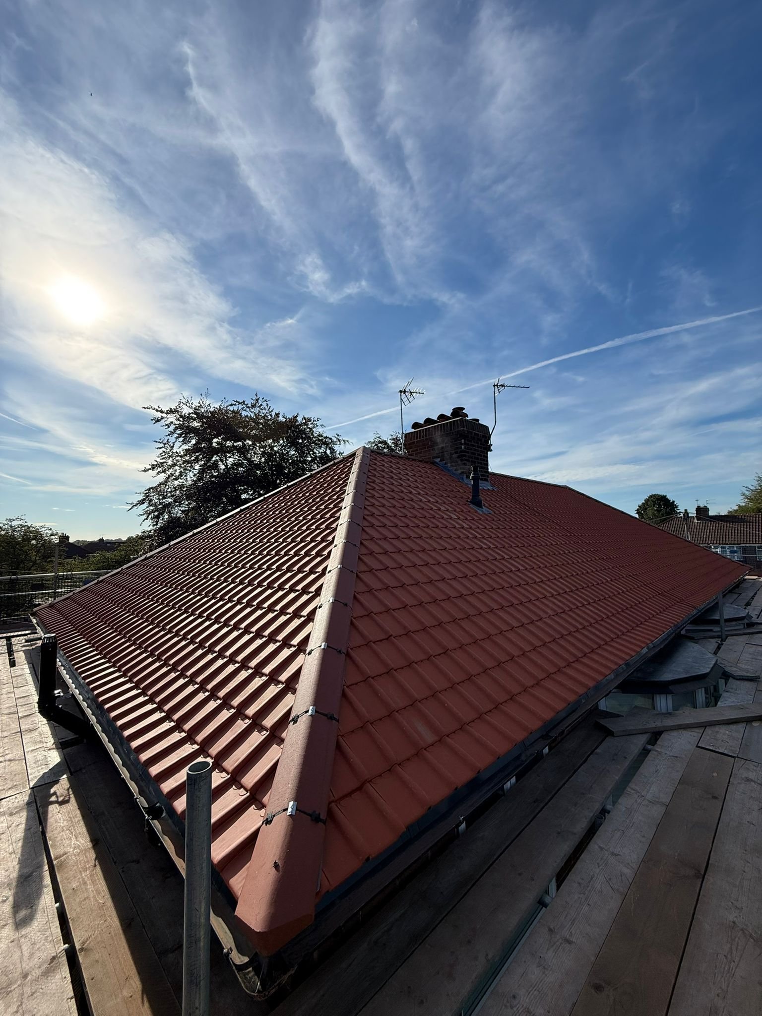 Hunters Way roof replacement: completed view 6 of 6